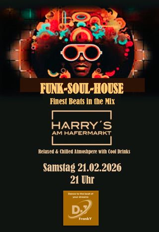 Funk-Soul-House mit DJ FrankY