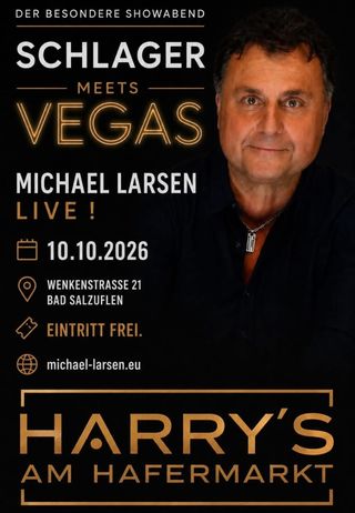 Schlager meets Vegas – Michael Larsen Live